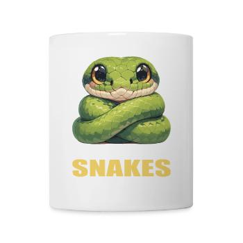 Snakes Snake - Mug - white - Front