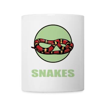Snakes Snake - Mug - white - Front
