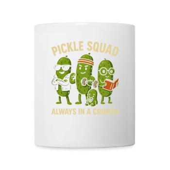 Pickle Squad - Immer in der Klemme - Tasse - Weiß - Vorne