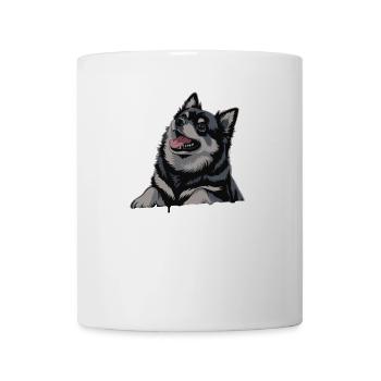 Quelle partie de mes aboiements ne comprenez-vous pas ? - Mug blanc - blanc - Devant