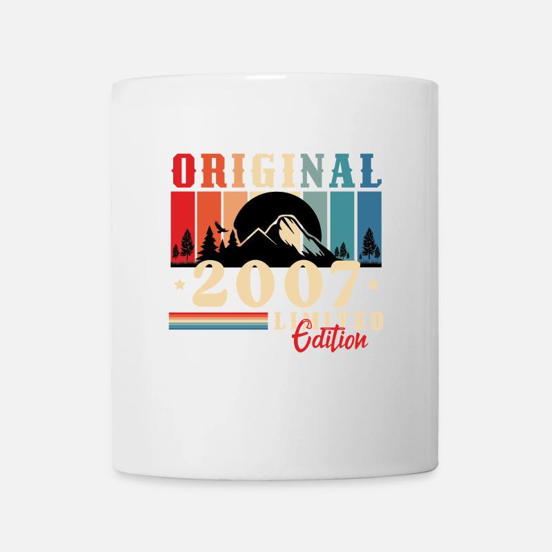 Original 2007 Vintage Geburtstagsgeschenk - Tasse - Weiß