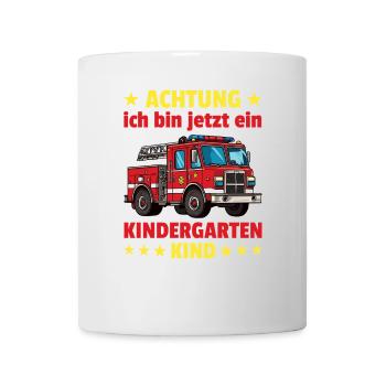 Je suis un enfant de maternelle maternelle licorne - Mug blanc - blanc - Devant