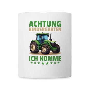 Je suis un enfant de maternelle maternelle licorne - Mug blanc - blanc - Devant