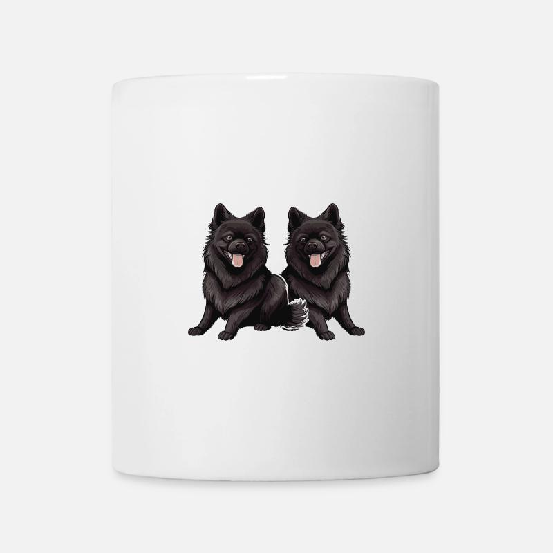 Es Hort Nicht, Wenn Es Schipperkes Ist - Tasse - Weiß