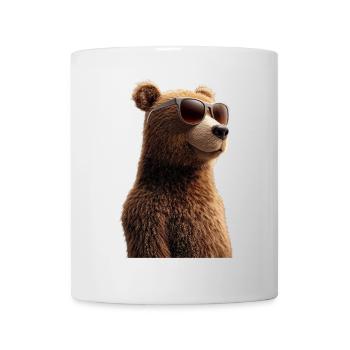 Brown Bear, Grizzly Bear, Bear Brothers, Forest, Wild Bears - Mug - white - Front