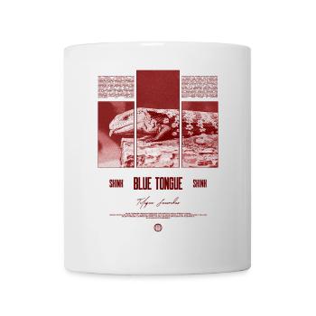Blue Tongue Skink Reptile Keeper Streetwear - Tasse - Weiß - Vorne