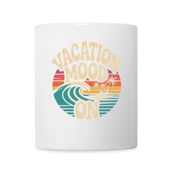 Vacation Mood On Summer Festival Travel Club Vacation - Mug - white - Front