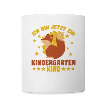 Kindergarten Fuchs I am now a - Mug - white - Front