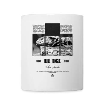 Blue Tongue Skink Reptile Keeper Streetwear - Tasse - Weiß - Vorne