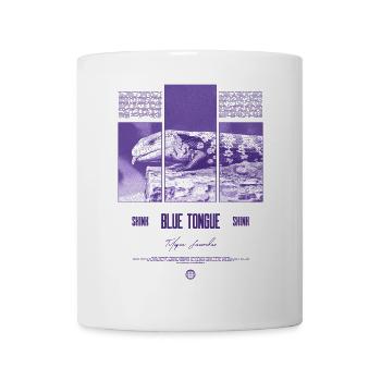 Blue Tongue Skink Reptile Keeper Streetwear - Tasse - Weiß - Vorne