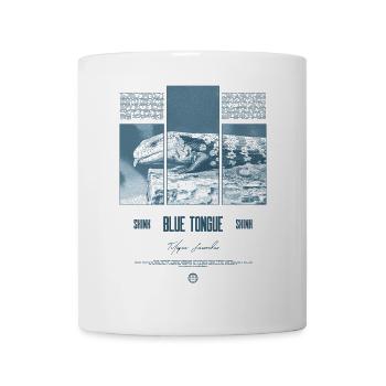 Blue Tongue Skink Reptile Keeper Streetwear - Tasse - Weiß - Vorne