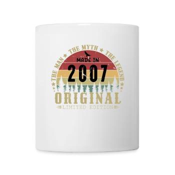2007 Vintage Born 2007 Vintage Birthday Gift - Mug - white - Front