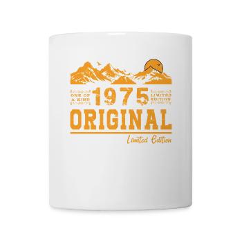 1975 Vintage Original 1975 Geburtstagsgeschenk - Tasse - Weiß - Vorne