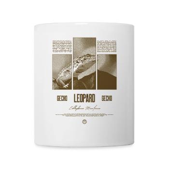 Leopard Gecko Reptile Keeper Streetwear - Mug - white - Front