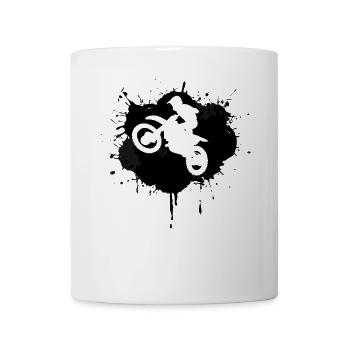 Motocross - Mug - white - Front