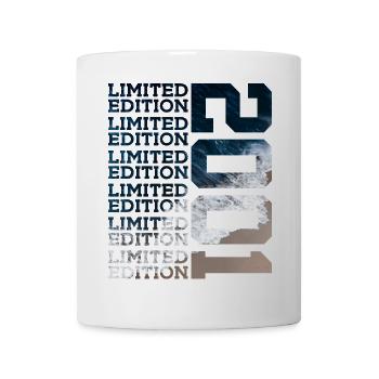 LIMITED EDITION 2001 25 YEARS 25TH BIRTHDAY - Mug - white - Front