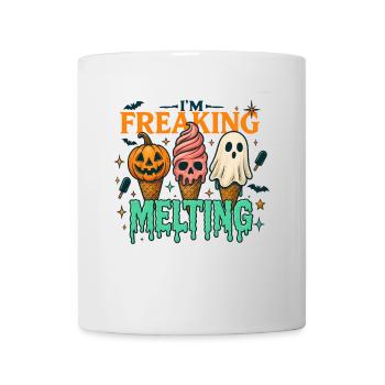 Halloween Cream Spooky Design - Mug - white - Front
