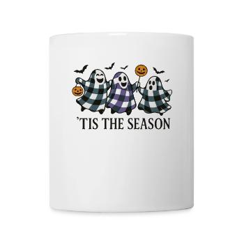 Halloween Gespenster Kürbis Design - Tasse - Weiß - Vorne