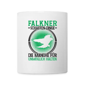 falconer impossible falconry falconry - Mug - white - Front