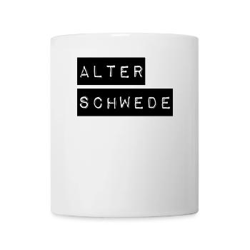 Alter Schwede Lustiger Ausdruck Spruch - Tasse - Weiß - Vorne