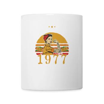 1977 Vintage Original 1977 Birthday Gift - Mug - white - Front