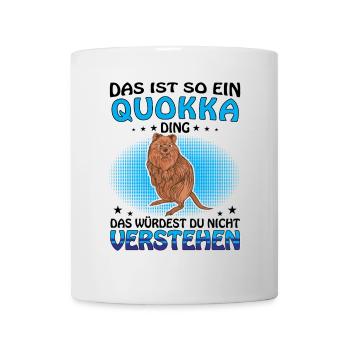 Such a quokka thing short-tailed kangaroo - Mug - white - Front