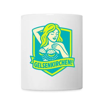 Gelsenkirchen Superstar - Mug blanc - blanc - Devant