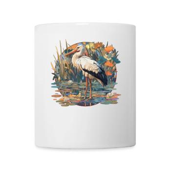 Störche Storch - Tasse - Weiß - Vorne