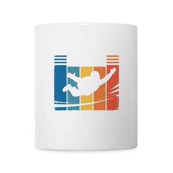 Les parachutistes descendent à chaque fois que le parachutisme est amusant - Mug blanc - blanc - Devant