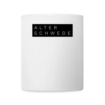 Alter Schwede Fun Design - Tasse - Weiß - Vorne