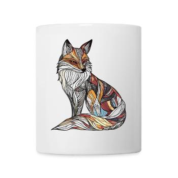 Fuchs - Tasse - Weiß - Vorne