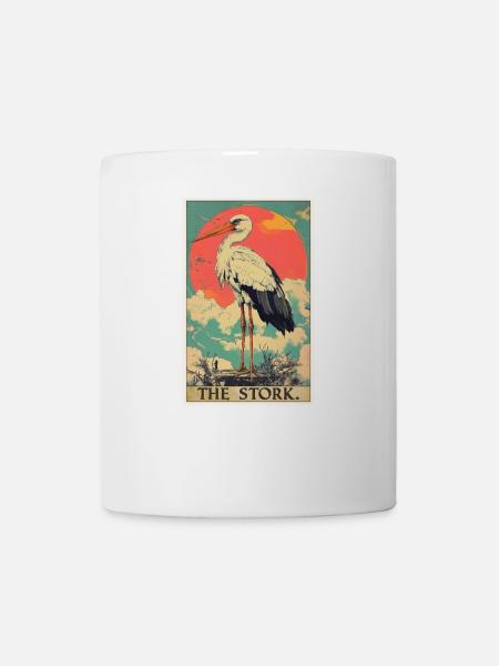 Störche Storch - Tasse - Weiß