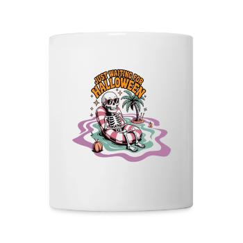 Chill Skeleton Halloween Vibes - Mug - white - Front