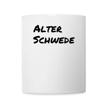 Alter Schwede - Lustiger Spruch - Funny - Tasse - Weiß - Vorne