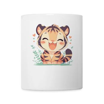 Sumatra-Tiger - Tasse - Weiß - Vorne