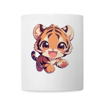 Sumatra-Tiger - Tasse - Weiß - Vorne