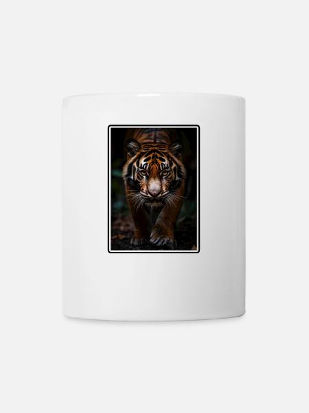 Sumatra-Tiger - Tasse - Weiß