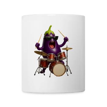 Fûts d’aubergines - Mug blanc - blanc - Devant