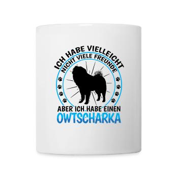 Caucasian Ovcharka is a friend - Mug - white - Front