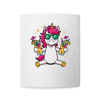 Unicorn Cocktail Booze Party Celebrations Vacation Bachelor Party - Mug - white - Front