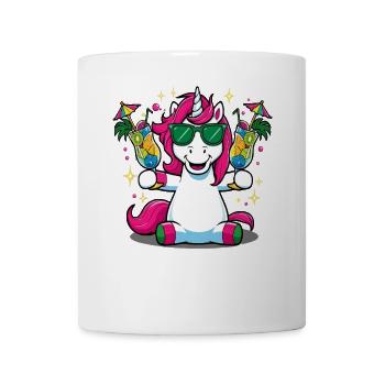 Unicorn Cocktail Booze Party Celebrations Vacation Bachelor Party - Mug - white - Front