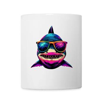 Shark Shark Tiger Shark Diver Cute Sharks Great White Shark - Mug - white - Front