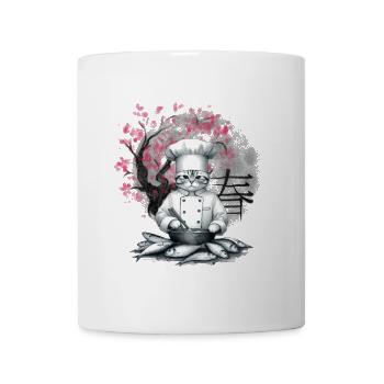 China Japan Fish Chef Chefs Asia - Mug - white - Front