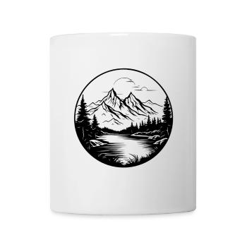 Mountains Landscape - Mug - white - Front