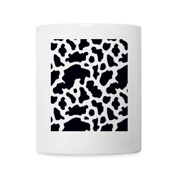 Motif de vache - Mug blanc - blanc - Devant