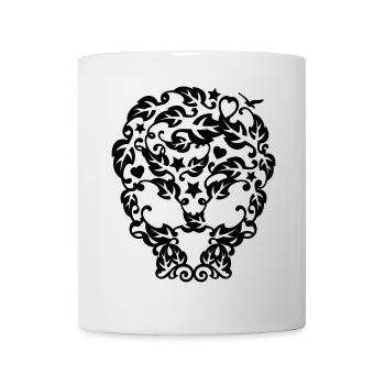 the flourish skull - Mug - white - Front