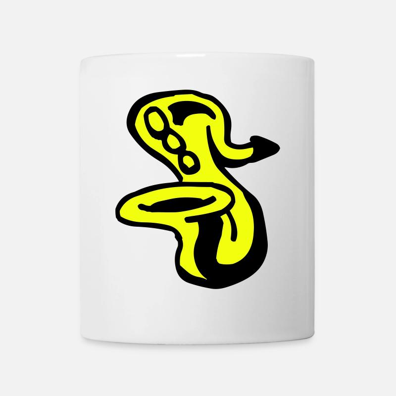 Saxophon - Tasse - Weiß