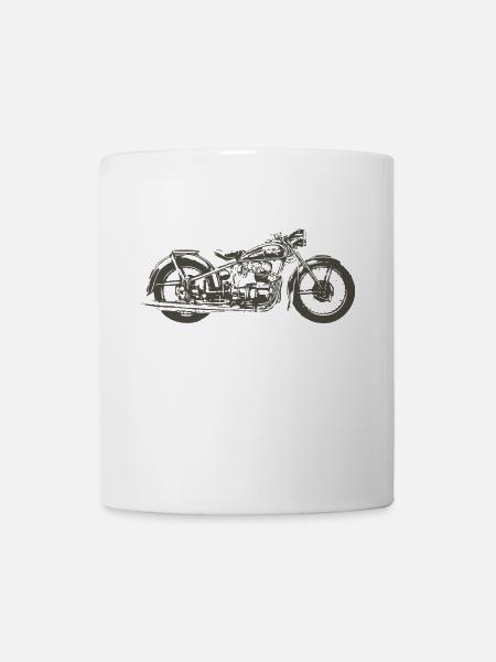 Touren AWO 1Sitzer - Tasse - Weiß