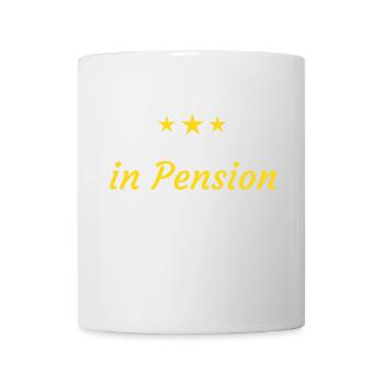 Richterin Pension Ruhestand Rente - Tasse - Weiß - Vorne