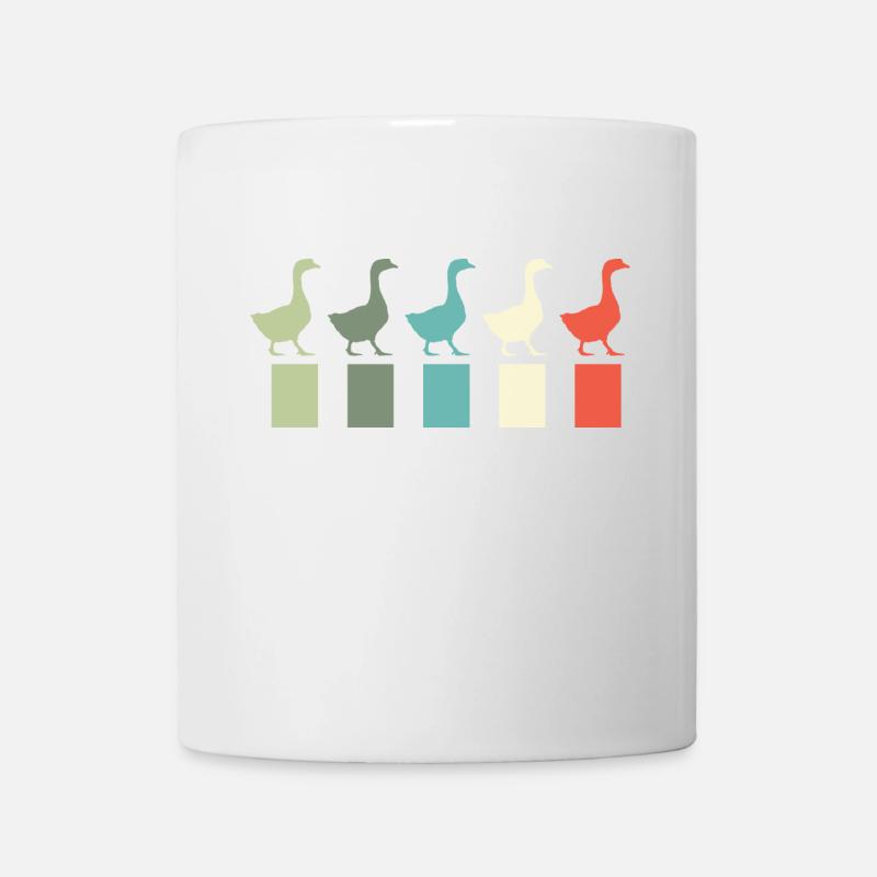 gans gänsehaltung gänsefreund - Tasse - Weiß